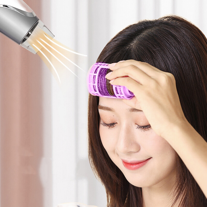 20 tk Salongi juukserullid hammastega lokirullid spiraalsed lokirullid krimpsutööriist keskmise suurusega naistele