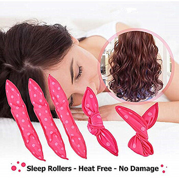 20 τμχ/Παρτίδα Foam Rollers Hair Curlers Μαλακό μαξιλάρι ύπνου Σετ κύλινδροι μαλλιών εύκαμπτος αφρός + Σφουγγάρι Περιποίηση μαλλιών DIY Εργαλεία styling μαλλιών