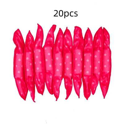 20 buc/lot role de spumă ondulatoare de păr pernă de somn moale set role de păr spumă flexibilă + burete pentru îngrijirea părului instrumente de coafat bricolaj