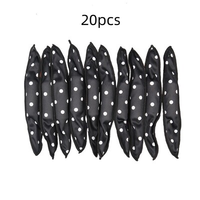 20 buc/lot role de spumă ondulatoare de păr pernă de somn moale set role de păr spumă flexibilă + burete pentru îngrijirea părului instrumente de coafat bricolaj