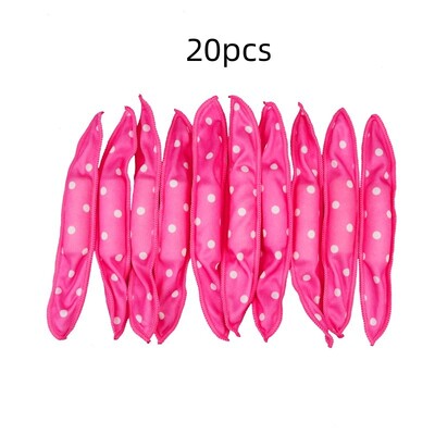 20 buc/lot role de spumă ondulatoare de păr pernă de somn moale set role de păr spumă flexibilă + burete pentru îngrijirea părului instrumente de coafat bricolaj