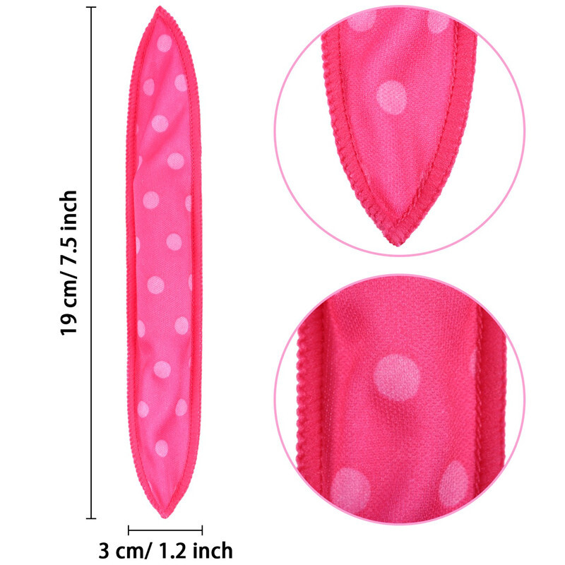 20 buc/lot role de spumă ondulatoare de păr pernă de somn moale set role de păr spumă flexibilă + burete pentru îngrijirea părului instrumente de coafat bricolaj