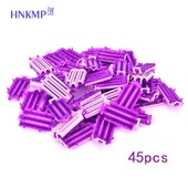 45Gb Kukurūzas Spraudes Praktiski matu ruļļi Sakņu Pūkainas Skavas Wave Ilgviļņu Rod DIY Bars Rievojums Matu Ruļļi Kērlingi Ruļļi