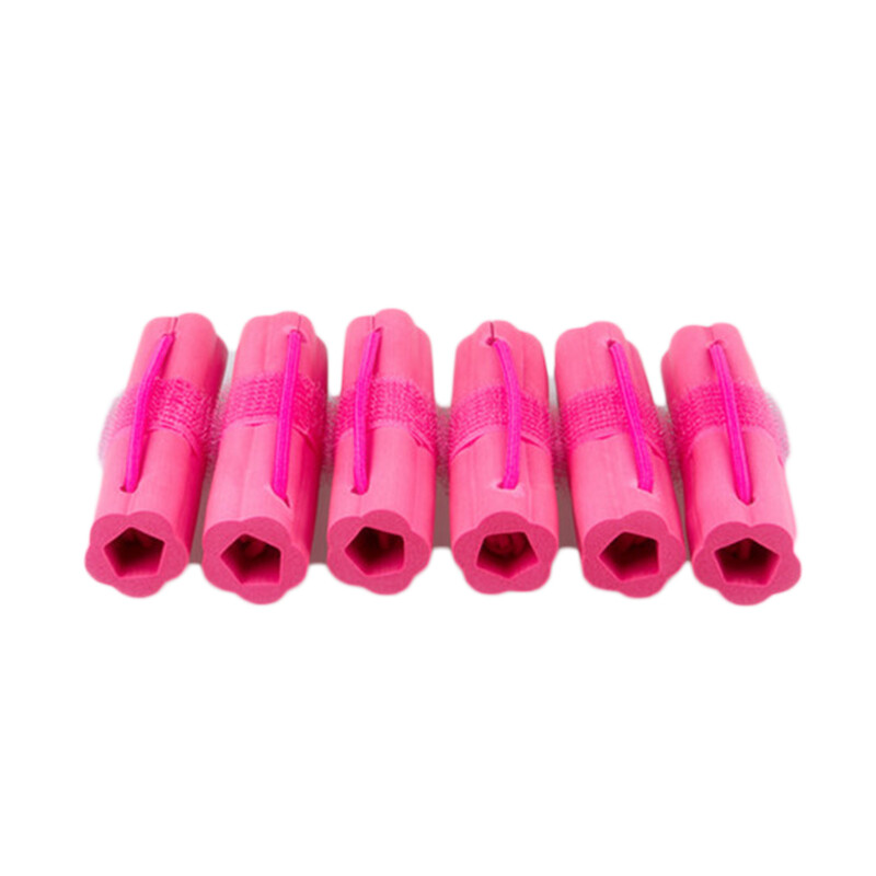 Hot!Wave Formers Mīkstas putas, sūklis matu ruļļi miega veidošanas rīki Matu ruļļi Ruļļi Viļņotiem matiem Aksesuāri