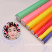 10 τμχ/παρτίδα Heatless μπούκλα χωρίς θερμότητα Μαλακό σφουγγάρι Ευέλικτο ρολό για μπούκλες αφρός Bendy Twist Curls Εργαλεία DIY Hair Styling