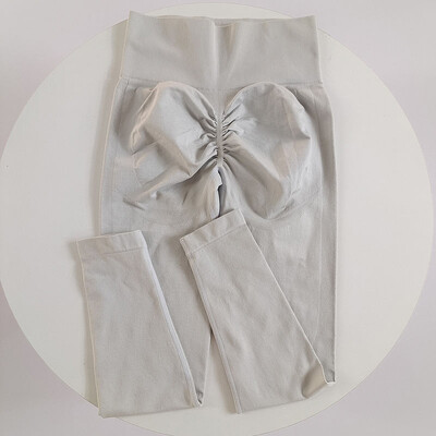 Γιόγκα κολάν Γυναικεία γυμναστική Τρέξιμο ψηλόμεσο λεπτό παντελόνι Push Up Sport Gym Αθλητικό κολάν για τρέξιμο χωρίς ραφή Γυναικείο παντελόνι Q168