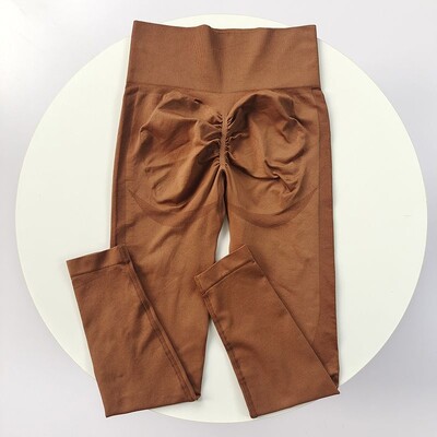 Γιόγκα κολάν Γυναικεία γυμναστική Τρέξιμο ψηλόμεσο λεπτό παντελόνι Push Up Sport Gym Αθλητικό κολάν για τρέξιμο χωρίς ραφή Γυναικείο παντελόνι Q168