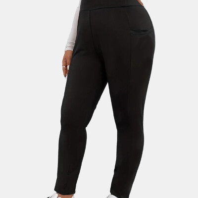 Γυναικεία κολάν μονόχρωμα καθημερινά Stretch Γυναικεία Μόδα Κολάν Casual Pocket Yoga