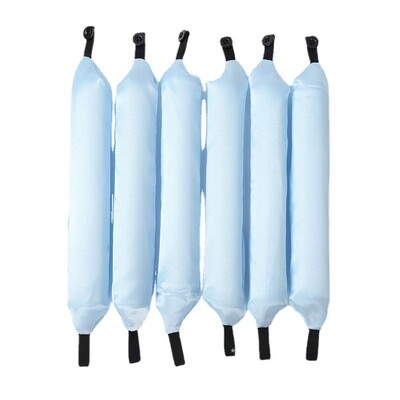 6 TK vahust Curling Magic Sleep Heatless Curling Wand koos nupuga Curling Barrel Lazy Curling Wand Big Wave juuste kujundamine