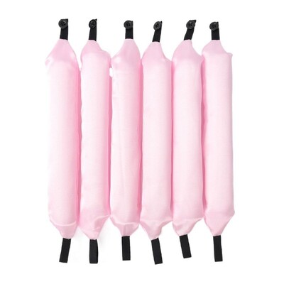 6 TK vahust Curling Magic Sleep Heatless Curling Wand koos nupuga Curling Barrel Lazy Curling Wand Big Wave juuste kujundamine