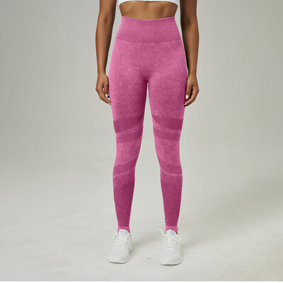 Jambiere pentru femei Pantaloni de yoga tricot Bubble Butt Push Up Fitness Legging cu talie înaltă Scrunch Tight Mujer Gym Legging fără sudură