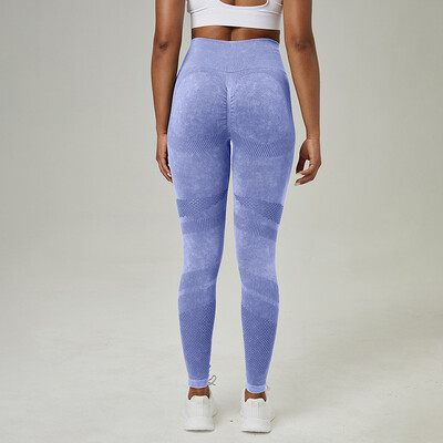 Jambiere pentru femei Pantaloni de yoga tricot Bubble Butt Push Up Fitness Legging cu talie înaltă Scrunch Tight Mujer Gym Legging fără sudură