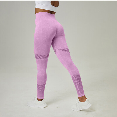 Jambiere pentru femei Pantaloni de yoga tricot Bubble Butt Push Up Fitness Legging cu talie înaltă Scrunch Tight Mujer Gym Legging fără sudură