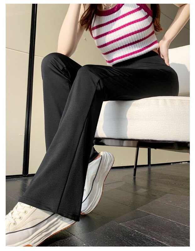 Kiszélesedő Nadrág Leggings Női Magas derekú Karcsúsító Test Lift Csípő Has Őszi és Téli Jóga Patkó Nadrág Leggings Női