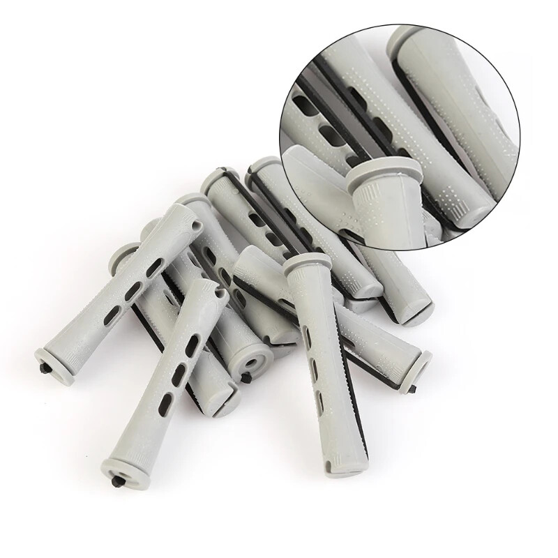 12 tükki / komplekt Permi vardad ja juukserullid koos külmalaineliste juustega Juuste lokirull naistele pikkade lühikeste juuste lokkimise tööriistad