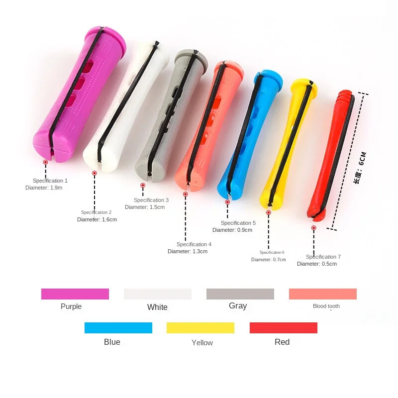 12 tükki / komplekt Permi vardad ja juukserullid koos külmalaineliste juustega Juuste lokirull naistele pikkade lühikeste juuste lokkimise tööriistad