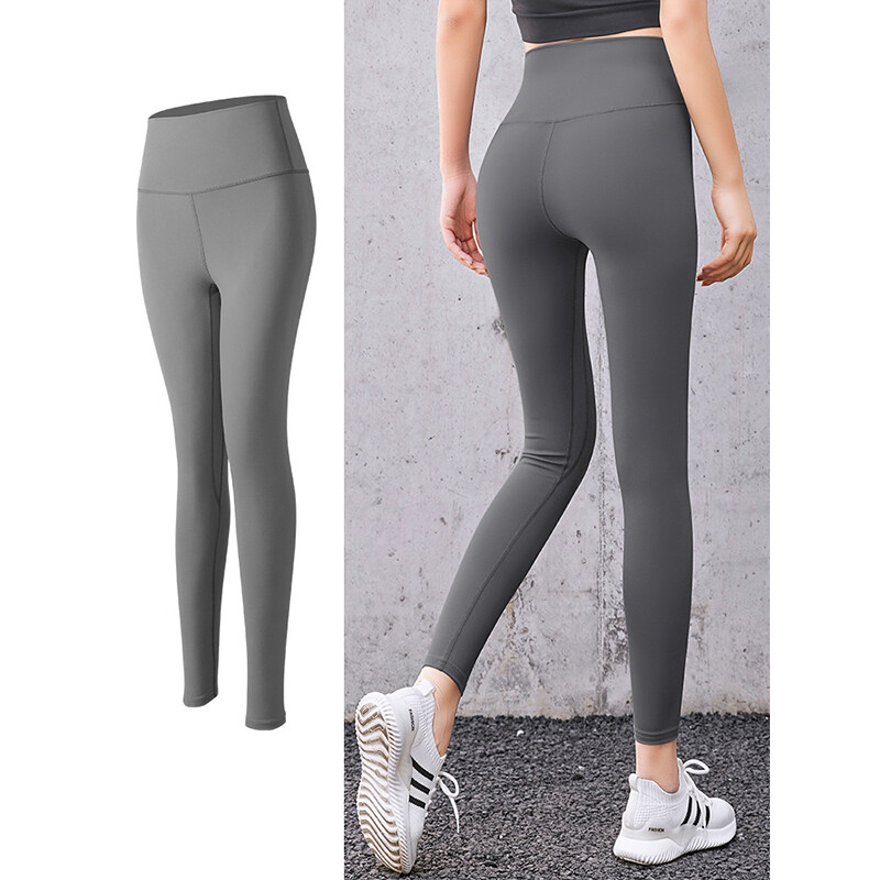 UBNT-Leggings cu talie înaltă pentru femei - Pantaloni subțiri, opacei, cu imprimeu pentru controlul burticii, pentru alergare, ciclism, yoga