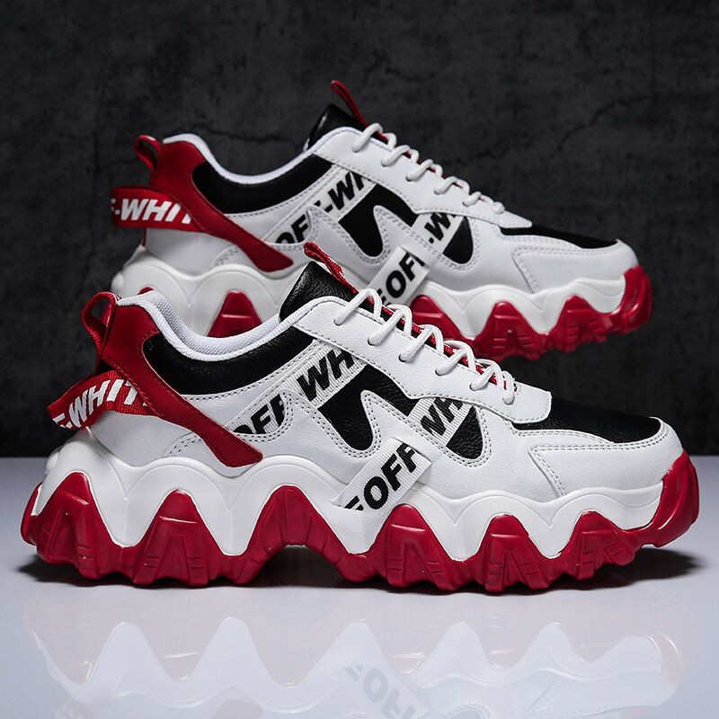 Nyári férfi cipő 2024 új belső magasság növelő diák pár sportcipő férfi apa cipő férfi koreai változat trend