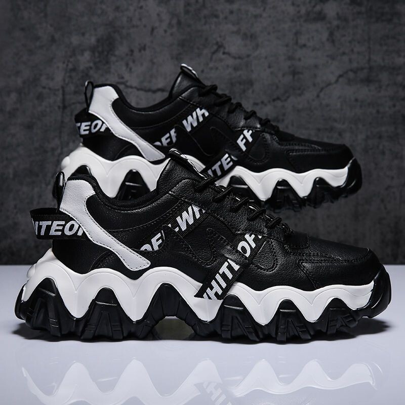 Nyári férfi cipő 2024 új belső magasság növelő diák pár sportcipő férfi apa cipő férfi koreai változat trend