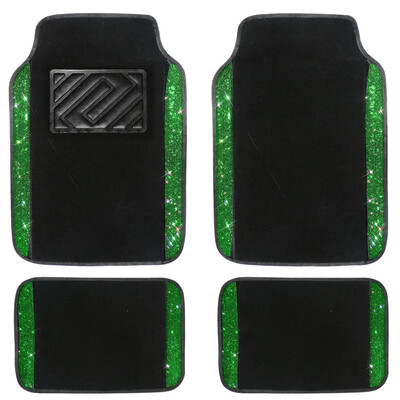 Universāls automašīnas pēdu paklājiņš, ūdensnecaurlaidīgs, viegli tīrāms, radžots grīdas segums sieviešu automašīnas salona pēdas pedālim