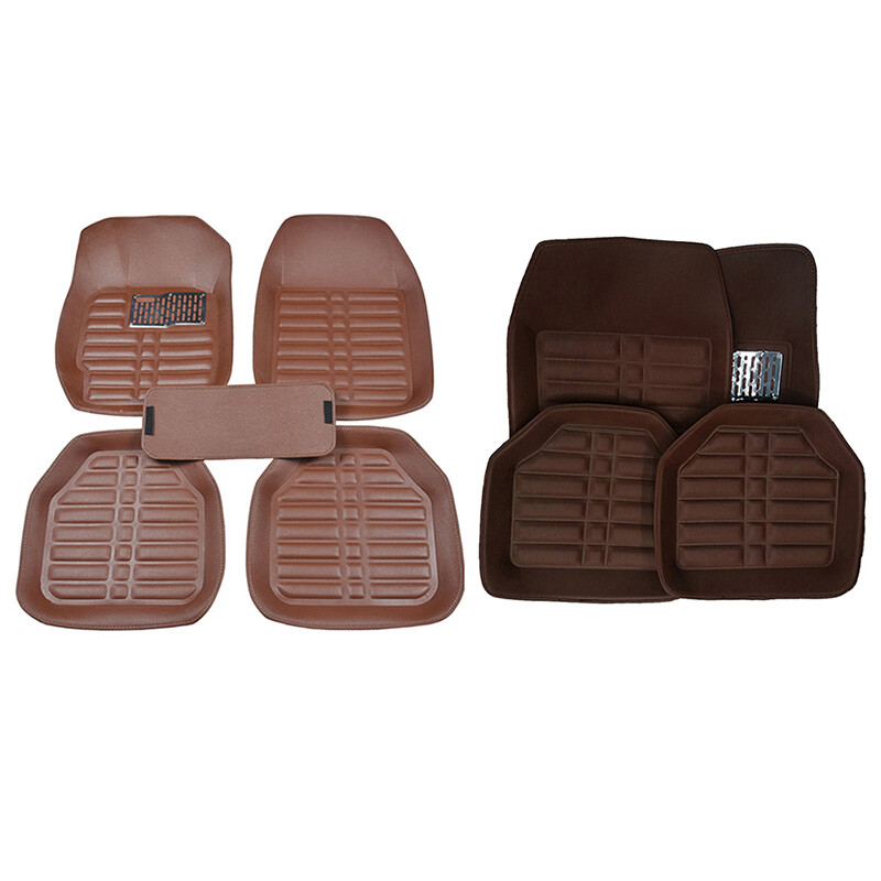 5db autós padlószőnyegek lábszőnyegek szőnyegek autóformázó Dusterhez Premium teljes készlet szőnyegpadlószőnyeg bőr autós kiegészítők