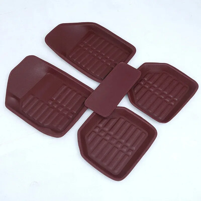 Covorașe de podea pentru mașină 5 buc. Covoraș de podea de mașină cu înveliș complet din piele de calitate Protectie universală pentru picior pentru interiorul automobilului