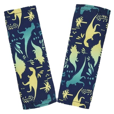 Husă curea pentru cărucior de bebeluși și cărucior pentru copii, cu desene animate, pentru umeri Huse pentru curele 2 buc. pentru cele mai multe mărci de mașini pentru cărucior pentru copii