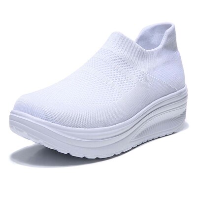Pantofi pentru femei Moda pentru femei Pantofi pentru femei Noi Pantofi vulcanizați pentru femei Pantofi cu fund gros cu slip On Pantofi pentru femei de dimensiuni mari