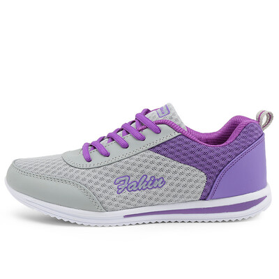 Pantofi de mers ultraușor pentru femei, în patru sezoane, pantofi de sport pentru gimnastică, în aer liber, respirabil, moale, pentru femei, pantofi cu platformă plată