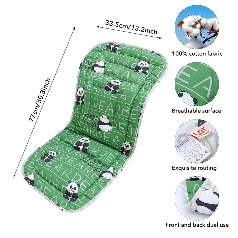 Ratiņu sēdekļa ieliktnis bērnu ratiņiem Automašīnas sēdekļa krēsla paklājiņš Bērnu ratiņi Matracis Autiņbiksīšu paliktnis zīdaiņu ratu spilvenu aksesuāri