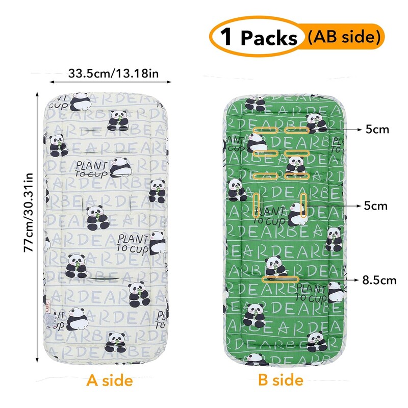 Ratiņu sēdekļa ieliktnis bērnu ratiņiem Automašīnas sēdekļa krēsla paklājiņš Bērnu ratiņi Matracis Autiņbiksīšu paliktnis zīdaiņu ratu spilvenu aksesuāri