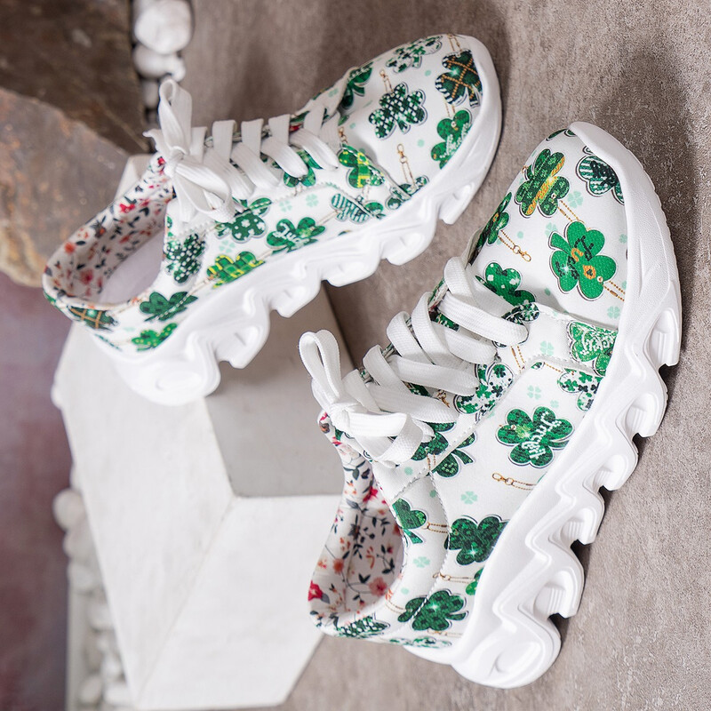 Divatos hálós, nyomott zoknis tornacipő Női strasszból kötött, légáteresztő lapos cipők Női komfort csúszásmentes futócipők