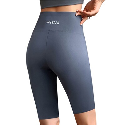 Pantaloni scurti de sport pentru gimnastică, fitness, pantaloni scurți push-up, pentru femei, yoga, slim fit, cu jumătate de pantaloni, elastic, cu talie înaltă, colanți subțiri de antrenament de vară
