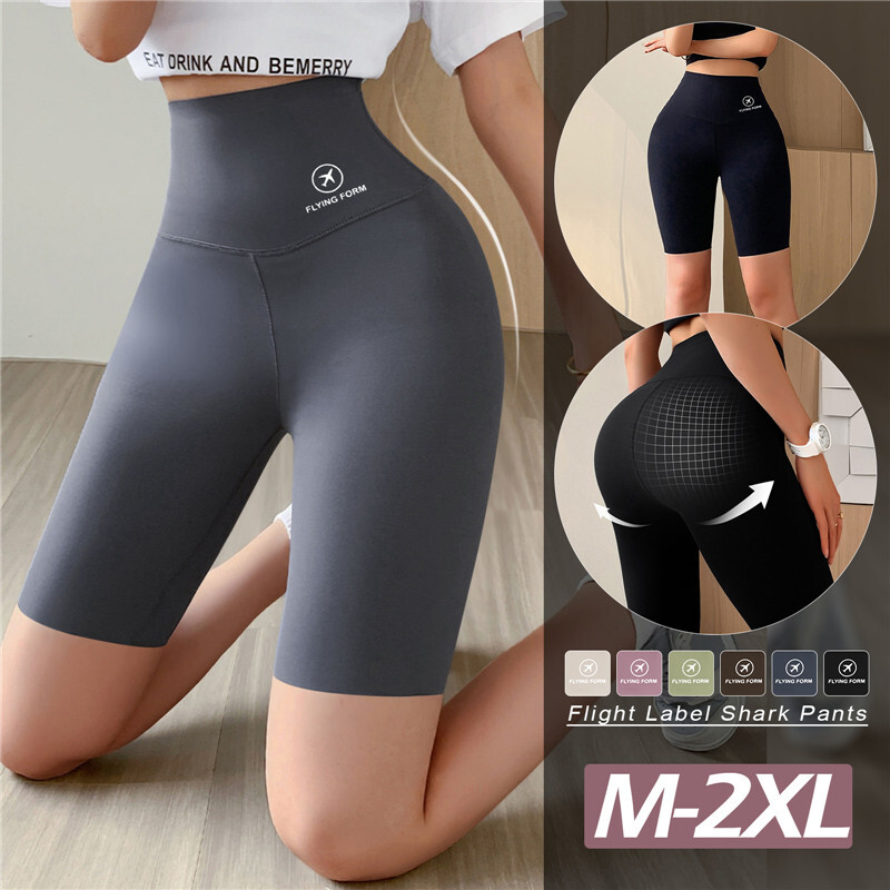 Pantaloni scurti de sport pentru gimnastică, fitness, pantaloni scurți push-up, pentru femei, yoga, slim fit, cu jumătate de pantaloni, elastic, cu talie înaltă, colanți subțiri de antrenament de vară