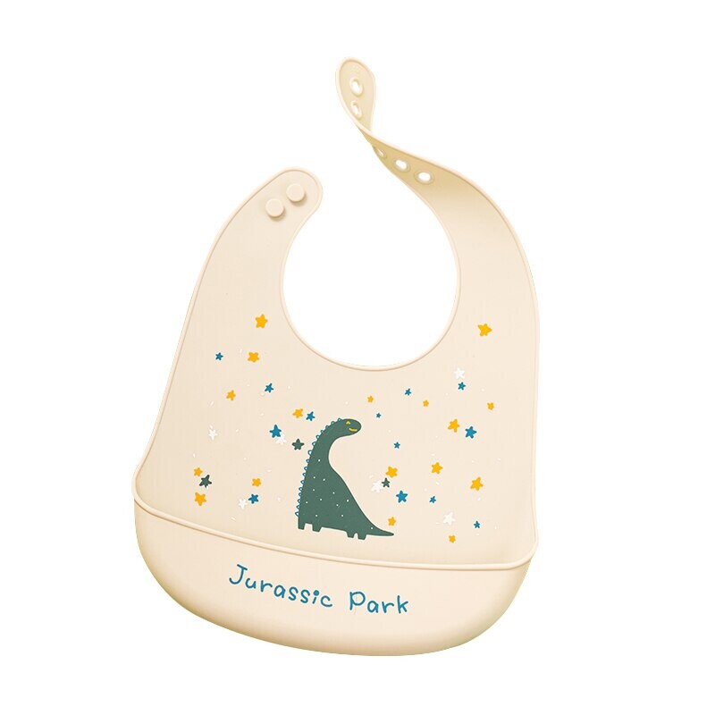 Bavete Babi din silicon, impermeabilă, cu picurare de saliva, bavete cu banane, desene animate, hrănire pentru nou-născuți, șorțuri comestibile moi, eșarfă reglabilă pentru burp