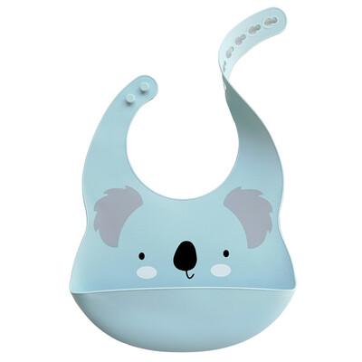 Modernas multfilmas, apdrukātas, ūdensnecaurlaidīgas, mīkstas, silikona priekšautiņi jaundzimušajiem, regulējami bērni, atraugas ar audumu, lai barotu bērnus