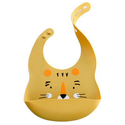 Modernas multfilmas, apdrukātas, ūdensnecaurlaidīgas, mīkstas, silikona priekšautiņi jaundzimušajiem, regulējami bērni, atraugas ar audumu, lai barotu bērnus