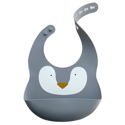 Modernas multfilmas, apdrukātas, ūdensnecaurlaidīgas, mīkstas, silikona priekšautiņi jaundzimušajiem, regulējami bērni, atraugas ar audumu, lai barotu bērnus