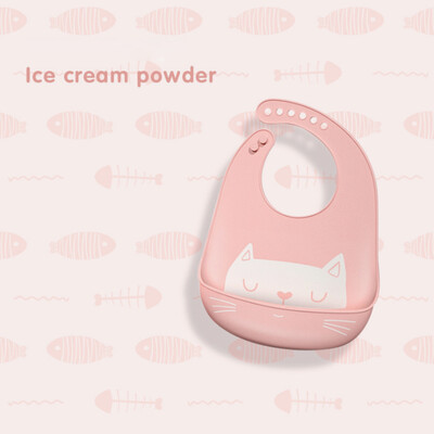 Noua bavetă pentru bebeluși, reglabilă în diferite stiluri, imagine cu animale, impermeabilă, cu picurare de saliva, silicon moale, comestibil, ca pentru cadou pentru copii