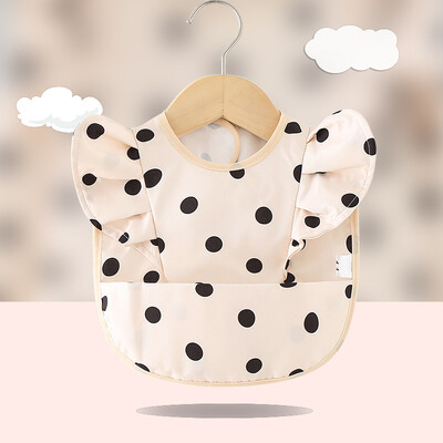 Βρεφική πετσέτα σάλιου αδιάβροχη σαλιάρες για βρέφη Παιδιά που ταΐζουν ποδιά φαγητού αγόρια κορίτσια Πετσέτα βολάν νήπιο Νεογέννητο καρτούν πανιά ρέψης