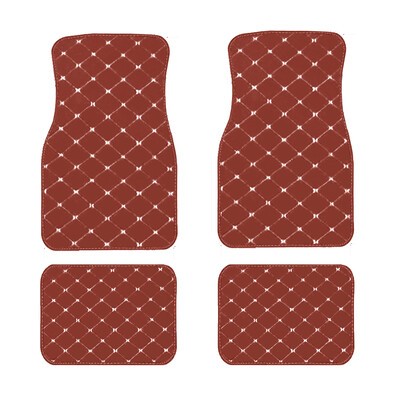 4gab Universālie ādas automašīnu grīdas paklājiņi Chevrolet Sonic Trax Spark visu gadu auto pēdu spilventiņi salona piederumi