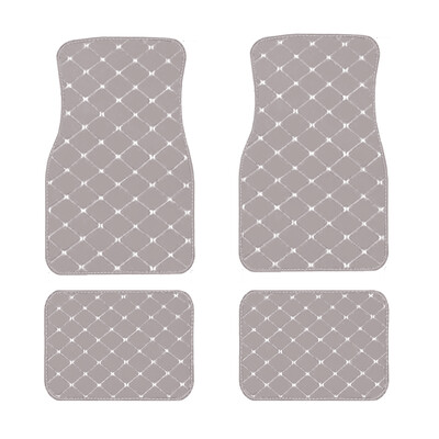 4gab Universālie ādas automašīnu grīdas paklājiņi Chevrolet Sonic Trax Spark visu gadu auto pēdu spilventiņi salona piederumi