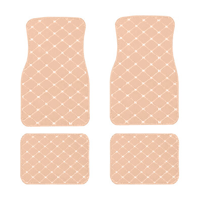 4gab Universālie ādas automašīnu grīdas paklājiņi Chevrolet Sonic Trax Spark visu gadu auto pēdu spilventiņi salona piederumi