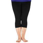 Jambiere ocazional cu talie elastică pentru femei Legging din fibră de bambus Plus Size Legging pentru femei cu elasticitate înaltă Pantaloni de bază Leggings pentru antrenament