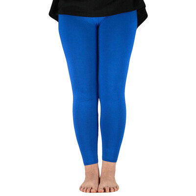 Jambiere ocazional cu talie elastică pentru femei Legging din fibră de bambus Plus Size Legging pentru femei cu elasticitate înaltă Pantaloni de bază Leggings pentru antrenament