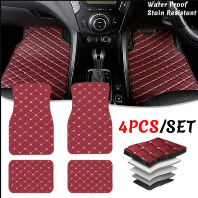 4 bucăți covorașe de podea auto universale pentru BMW E90 E92 E93 F30 F31 F34 covoare din piele impermeabilă covoare accesorii de stil interior