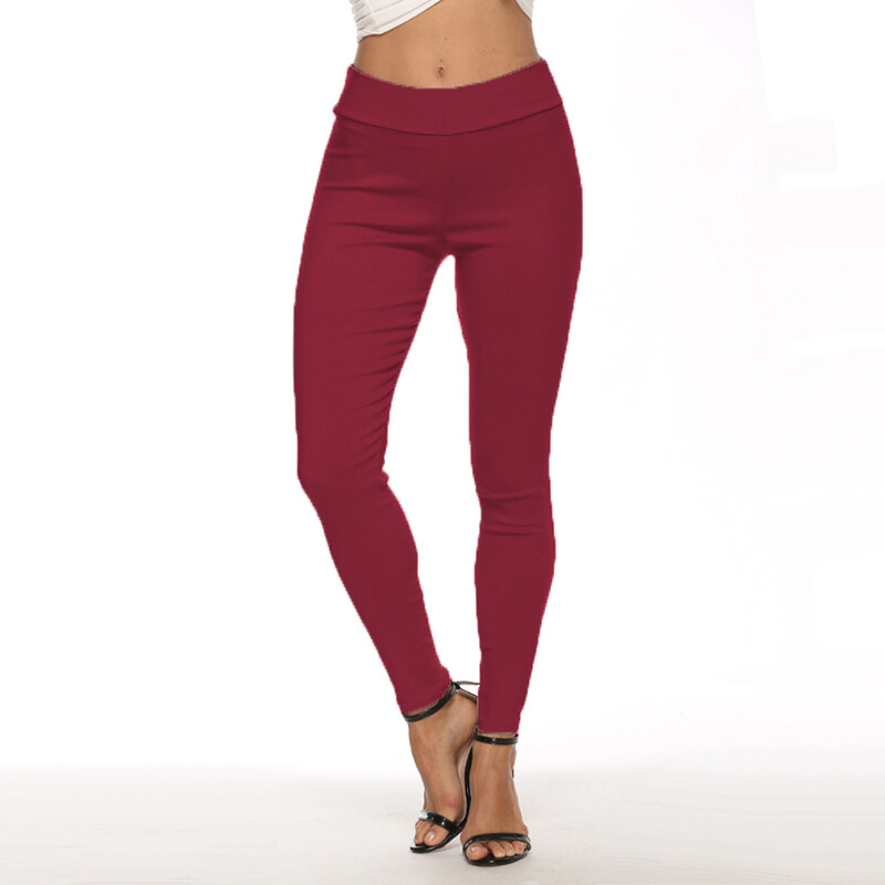 Παντελόνι Spandex μεγάλου μεγέθους Ανοιξιάτικα φθινοπωρινά παντελόνια γυναικεία κολάν στιβαρό γραφείο Lady Sexy Slim Γκρι μαύρο κολάν χωρίς ραφή XXXL