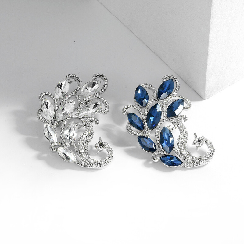 Jauna retro fēniksa strass piespraude modes spīdīgs kristāls dzīvnieku piespraudes vīriešu un sieviešu apģērbu soma aksesuāri rotaslietas dāvana