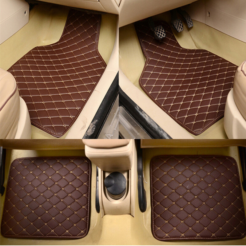 Univerzális Fit 4DB XPE autós padlószőnyeg padlóbetét lábpárnák FORD Fiesta Focus EDGE EcoSport KUGA Escape Taurus Mondeo Mustanghoz