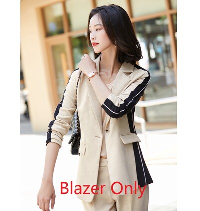 Divatos női nadrágkosztümök blézer és dzsekik szettek Női üzleti munkaruha Irodai egyenruha Stílusok nadrágkosztümök